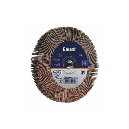 Garant Flap Wheel, Dia: 125 mm, Grit: 40 566350 40